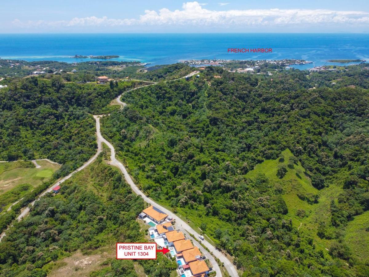 Pristine Bay Villa 1304 With Large Pool - 3 Bedroom Condo French Harbour 外观 照片